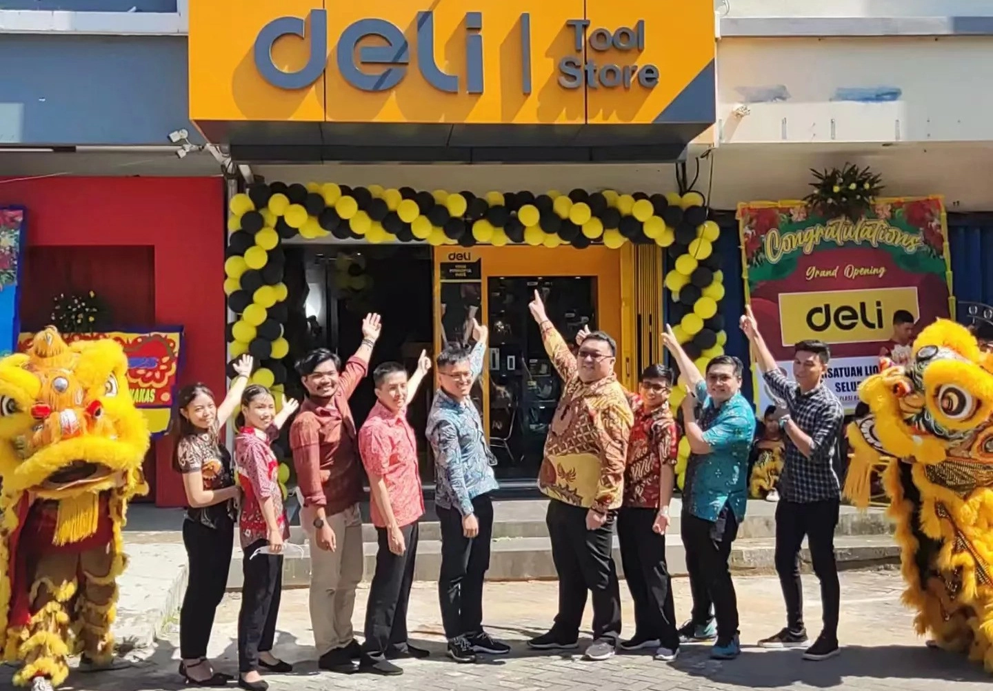 Der Deli Tool Store eröffnet den ersten Showroom in Indonesien und ist in der Ponti anak Mall vertreten